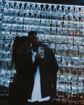 Camila Homs disfrutó de una