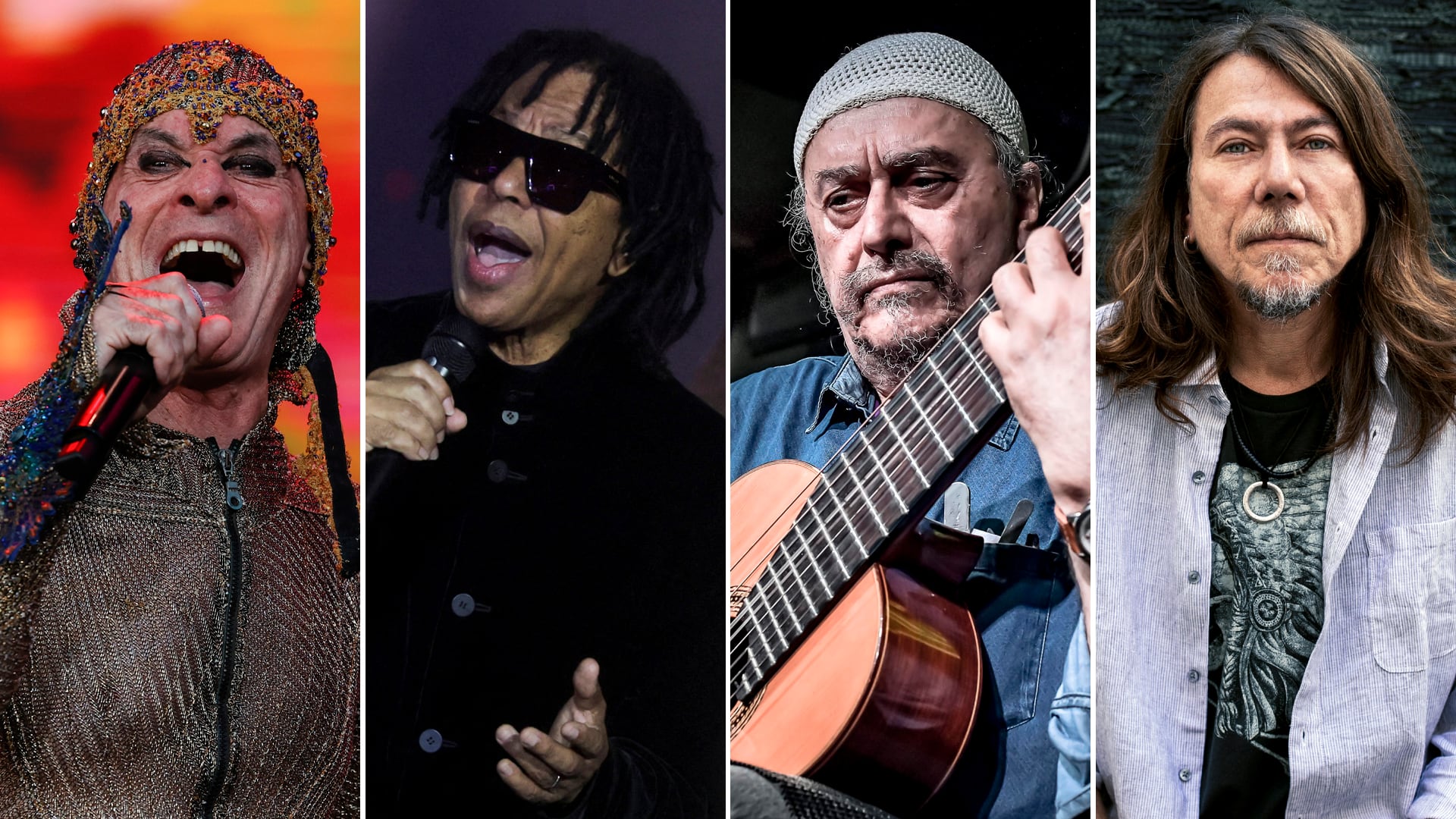 Ney Matogrosso, Djavan, Egberto Gismonti y Lenine, algunas de las figuras de la música brasileña que se presentarán en Buenos Aires