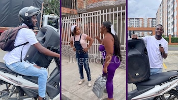 En un video viral, la