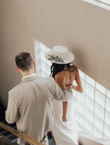 Emily Lucius y Rodrigo Valladares