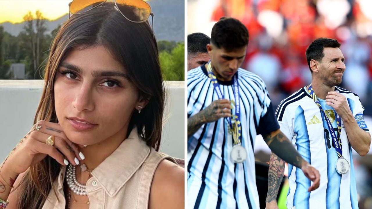 Mia Khalifa reveló el motivo por el que se sumó a la campaña anti-Argentina: “Tenía una camiseta personalizada”
