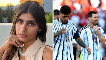 Mia Khalifa reveló el motivo por el que se sumó a la campaña anti-Argentina: “Tenía una camiseta personalizada”