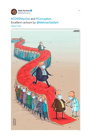 Delia Ferreira Rubio, presidenta de