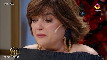 Araceli González lloró al hablar