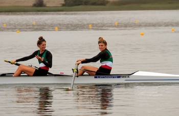 La dupla consiguió la quinta presea para México en los Juegos Centroamericanos y del Caribe 2026. (Comité Olímpico Mexicano)