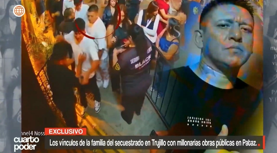 Secuestro y homicidio en Trujillo destapan entramado de contratos públicos en Pataz. Captura: Cuarto Poder.