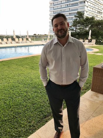 Martín Litwak en una entrevista