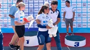 Majo Quiroga, la ciclista sanjuanina