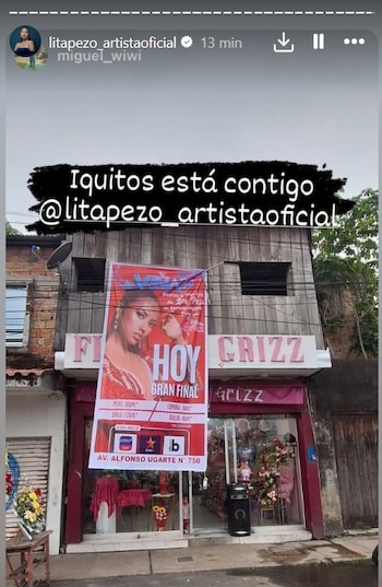 Iquitos respalda a Lita Pezo