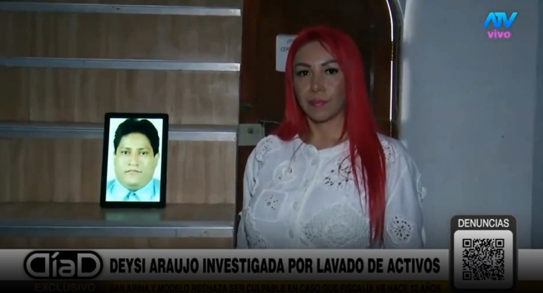 Deysi Araujo niega haber recibido dinero del narcotráfico: “No hay depósitos”. Captura: Día D.