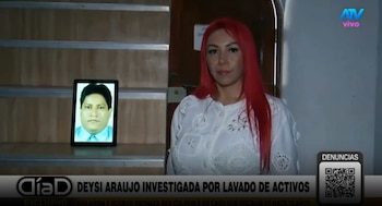 Deysi Araujo niega haber recibido dinero del narcotráfico: “No hay depósitos”. Captura: Día D.