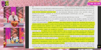 Juan Víctor Sánchez presentó la denuncia y este es el detalle de su denuncia policial. YouTube. Q'Bochinche.