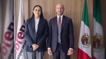 Ariadna Montiel se reúne con líder socialista europeo para fortalecer colaboración progresista