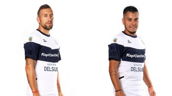 Brahian Alemán y Matías Pérez