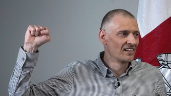 El líder opositor bielorruso Sergei