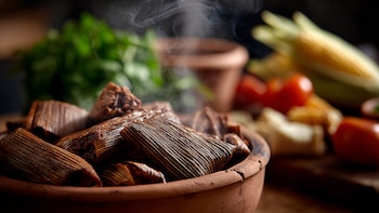 Cómo preparar tamal de chocolate,