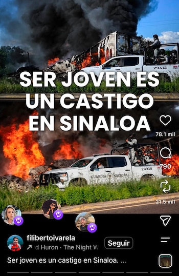 Este es el post que compartió La Beba (rs)
