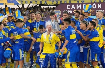 Carlos Zambrano y Zacarías Gaggero formaron parte del Boca Juniors campeón de la Copa Argentina 2022. - créditos: Instagram Zacarías Gaggero