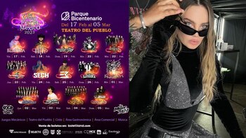 Belinda arrasó durante su presentación