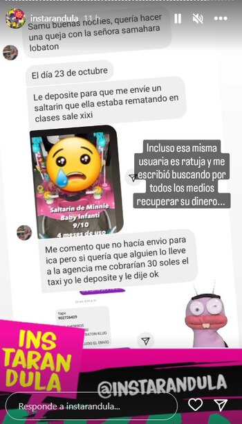 Samahara Lobatón envuelta en polémica