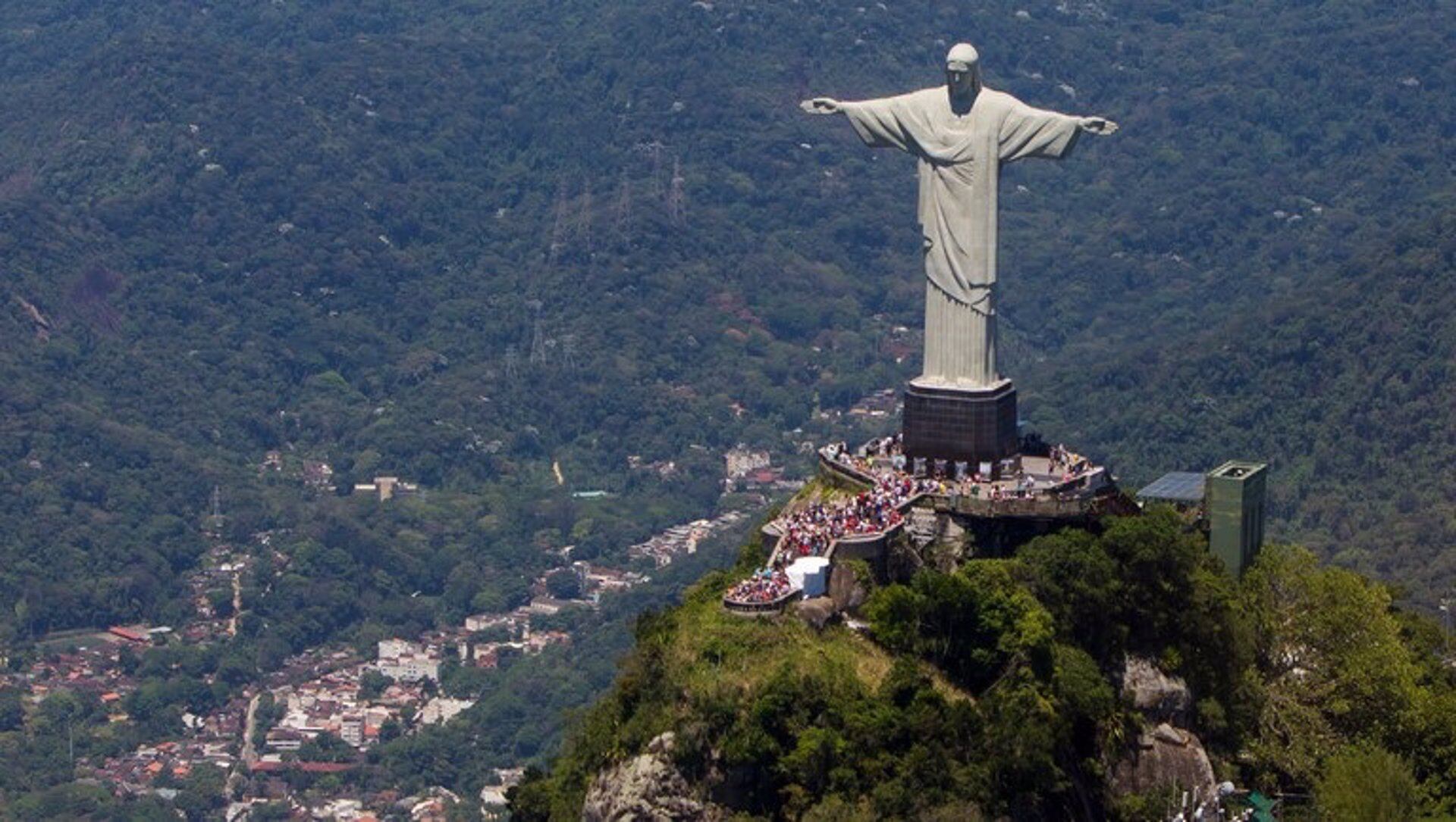 Una imagen panorámica del Cristo Redentor (Ministerio de Turismo de Brasil/Europa Press)
