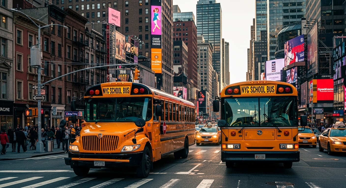 La NYC School Bus App está disponible en 10 idiomas y también ofrece una versión web para consultar el transporte escolar sin teléfono inteligente (Imagen Ilustrativa Infobae)