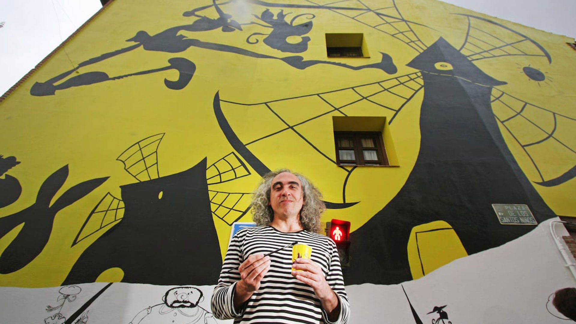 Piden que se reponga el “Mural del Hermanamiento” de Rep en Alcalá tras su destrucción