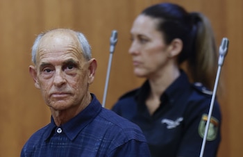 El asesino en serie José Jurado Montilla en el juzgado, a 25 de mayo de 2026. (EFE/ Jorge Zapata)