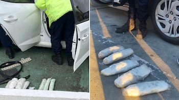 Encontraron éxtasis valuado en más de 2 millones de dólares dentro de tres autos provenientes de Brasil
