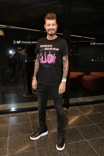 Marcelo Tinelli fue uno de los famosos invitados a los tres shows que realizó Ricky Martin en el Movistar Arena en el marco de su gira "Movimiento"
