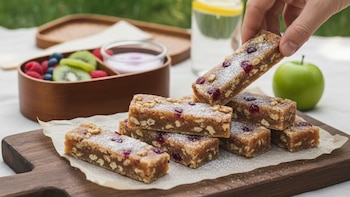 Barritas energéticas de guayaba y