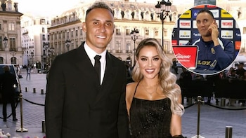 Ella es Andrea Salas, la esposa de Keylor Navas que lo llamó en plena conferencia de prensa