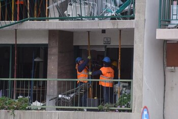 La empresa aseguradora del edificio