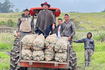 Como representante de los campesinos,