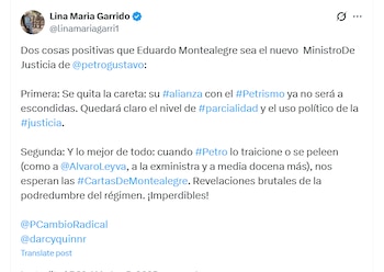 Lina María Garrido, segunda vicepresidenta