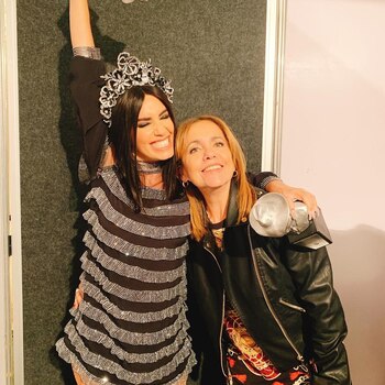 Lali Espósito actuó tras conocer