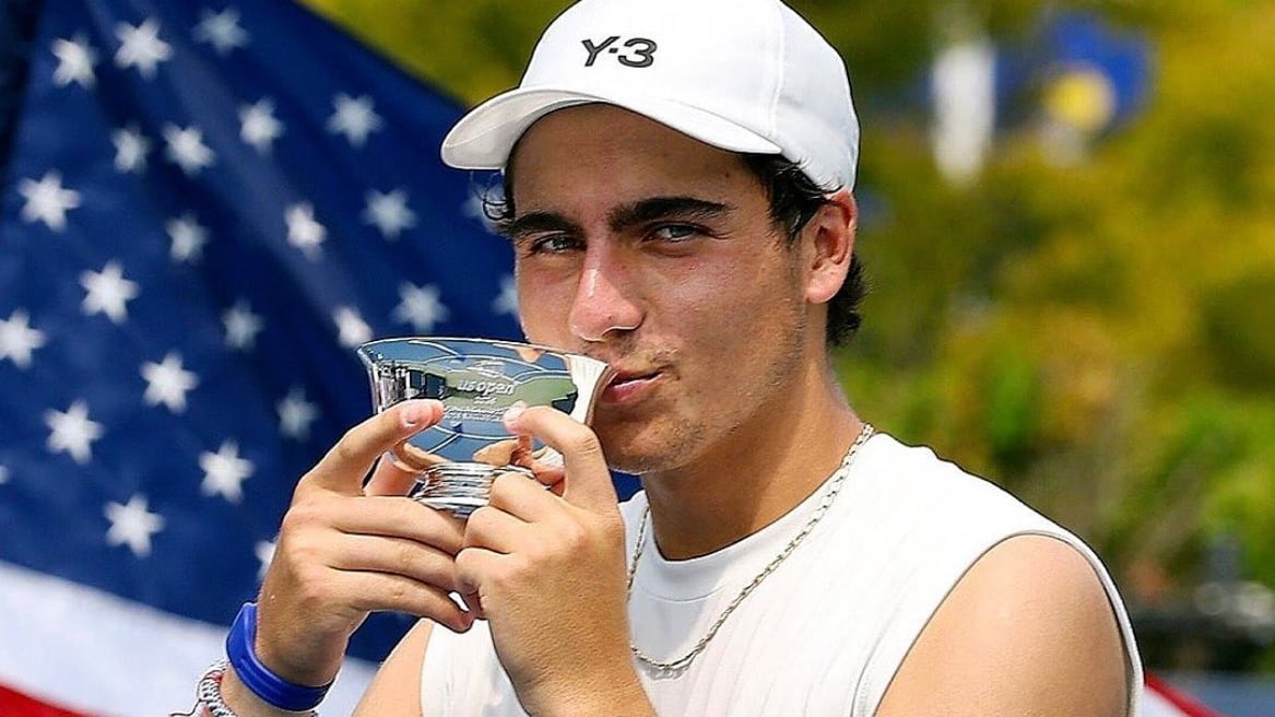 El tenista Ivan Ivanov (imagen difundida en redes sociales por la Academia de Rafa Nadal)