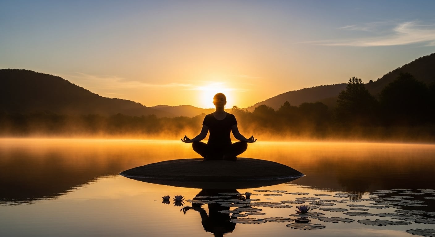 Relajación y meditación difieren: la primera alivia tensión muscular y la segunda exige concentración plena. (Imagen Ilustrativa Infobae)