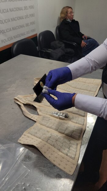 Mujer pretendía llevar drogas en