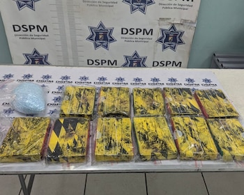 Paquetes de fentanilo asegurados tras