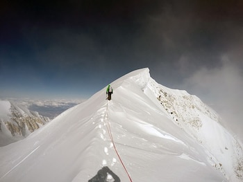 Desde la infancia, Alfa Karina Arrué halló en la montaña un espacio de superación, integrando el escultismo y desarrollando su formación atlética. (Foto: Alfa Karina Arrué)
