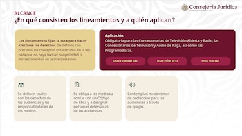 Lineamientos Generales para la Protección de los Derechos de las Audiencias