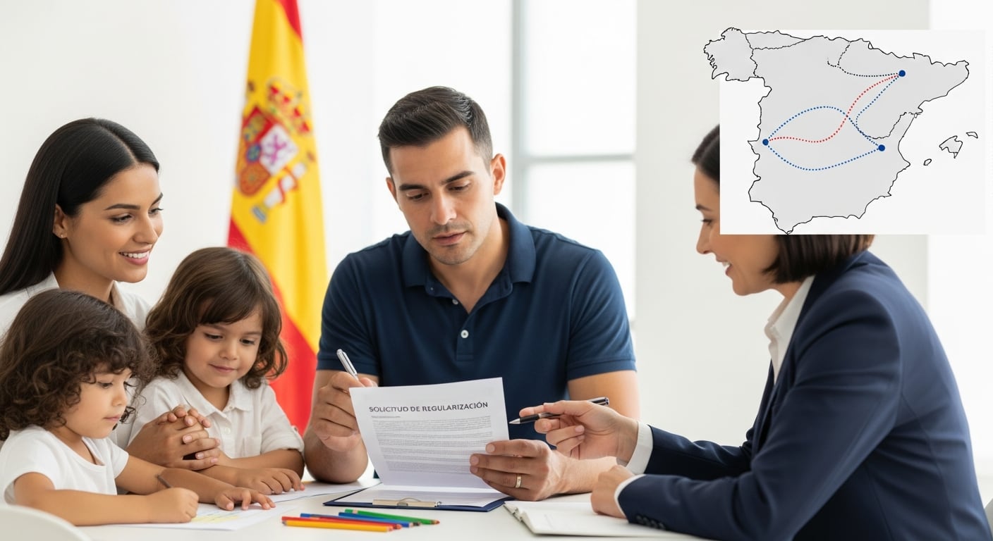 Los ataques a migrantes en España se han incrementado en el último año - crédito VisualesIA ScrbNews