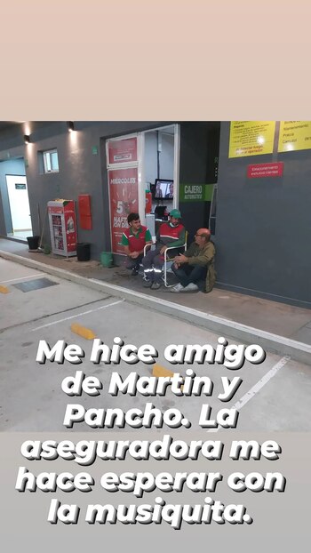 Campi pasó la noche en