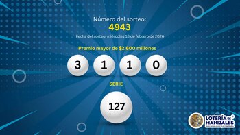 Estos fueron los números ganadores