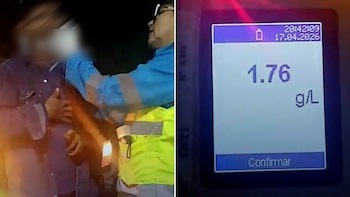 Manejaba con 1,76 de alcohol en sangre en una ruta, le retuvieron el registro y el auto, y ahora deberá pagar una multa millonaria