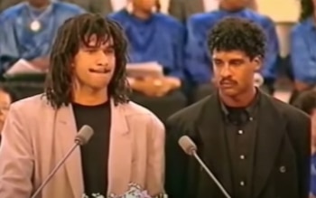 Ruud Gullit y Frank Rijkaard