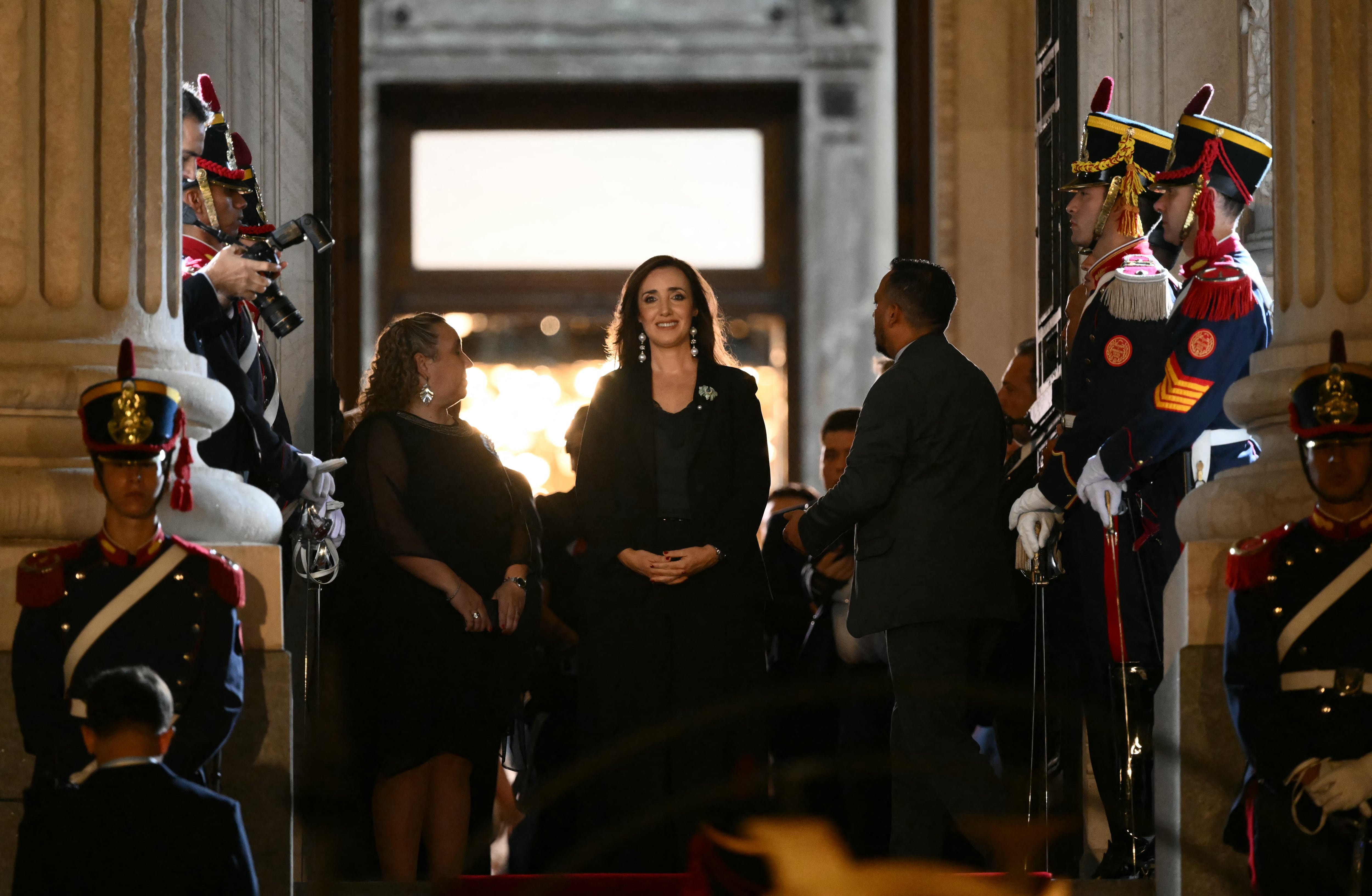 Victoria Villarruel podría vovler a verse cara a cara con el Presidente (AFP)