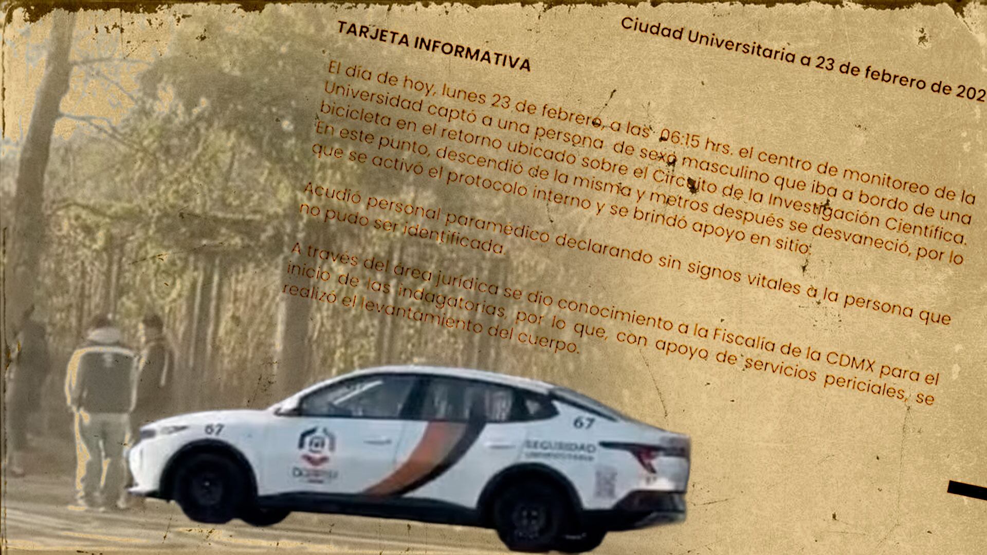 El hallazgo de un cuerpo sin vida en Ciudad Universitaria de la UNAM moviliza a autoridades universitarias y fiscales. | (Crédito: Jesús Avilés/Infobae México)