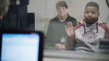 Un niño sordo de 11